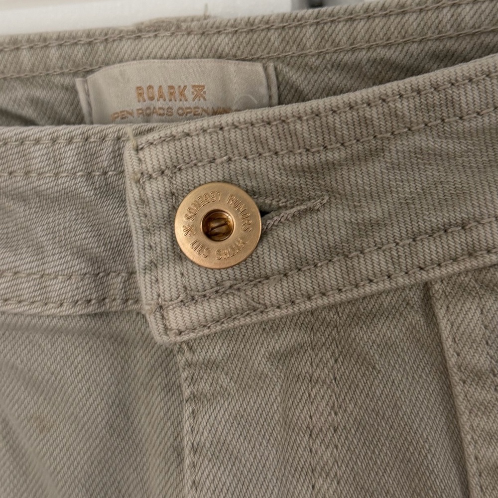 Roark HWY 125 Wide-Leg Pants - Cement color, M - Picture 2 of 5
